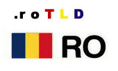 [domain] Rumānija domēna .ro logo
